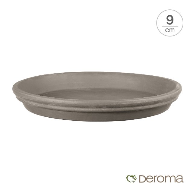 [데로마 Deroma] 테라코타 이태리토분 화분받침대 소토바소 라운드(9cm)