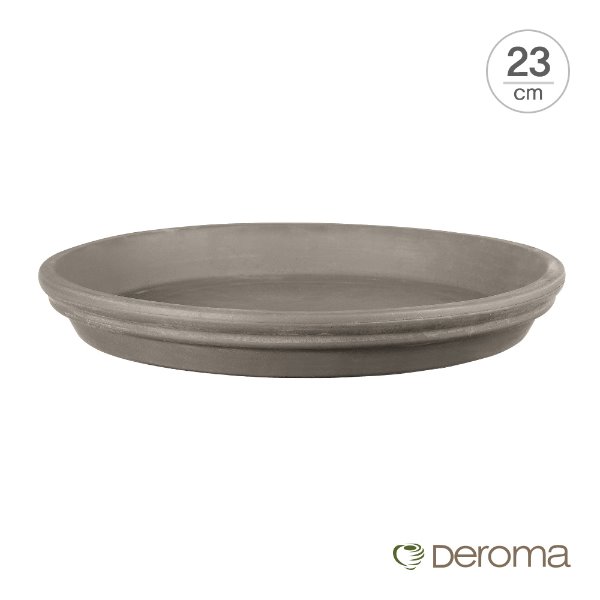 [데로마 Deroma] 테라코타 이태리토분 화분받침대 소토바소 라운드(23cm)