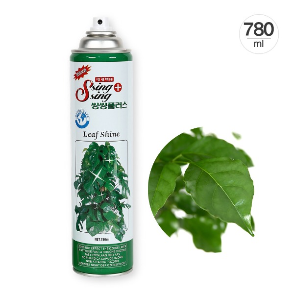 [데팡스] 씽씽플러스 780ml 친환경 잎광택제 식물관리제 수분증발억제제 식물영양제