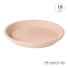 [데로마 Deroma] 테라코타 이태리토분 화분받침대 소토바소 라운드(19cm)